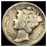1921 Mercury Dime NICELY CIRCULATED