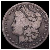 1892 Silver Morgan Dollar NICELY CIRCULATED