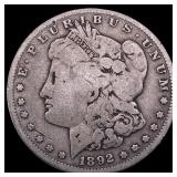 1892-S Silver Morgan Dollar NICELY CIRCULATED