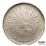 1903Mo AM Mexico Silver Peso CHOICE AU