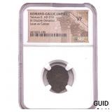 Roman-Gallic Tetricus II 274 AD BI Dbl-Denarius