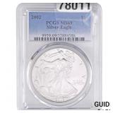 2002  PCGS MS69 SILVER EAGLE