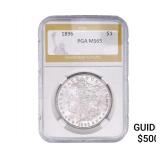 1896 Morgan Silver Dollar PGA MS65
