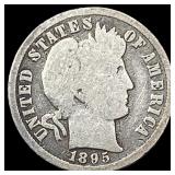 1895-O Silver Barber Dime NICELY CIRCULATED