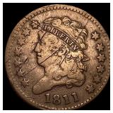 1811 Classic Head Half Cent HIGH GRADE