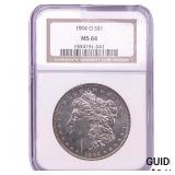 1904-O Morgan Silver Dollar NGC MS64
