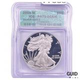 2008 Silver Eagle ICG PR70 DCAM