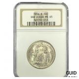 1936-D San Diego Half Dollar NGC MS65