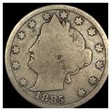 1885 Liberty Head Nickel NICELY CIRCULATED