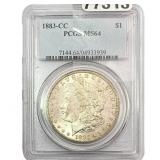 1883-CC Morgan Silver Dollar PCGS MS64
