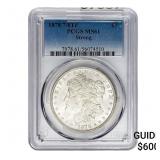 1878 7/8TF Morgan Silver Dollar PCGS MS61 Strong