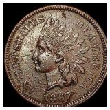 1867 Indian Head Cent CLOSELY UNCIRCULATED