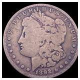 1892-O Silver Morgan Dollar LIGHTLY CIRCULATED