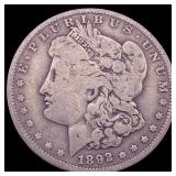 1892-O Silver Morgan Dollar LIGHTLY CIRCULATED