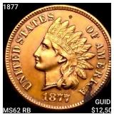 1877 Indian Head Cent UNCIRCULATED RB