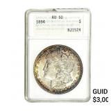 1894 Morgan Silver Dollar ANA AU50