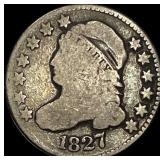 1827 Capped Bust Dime NICELY CIRCULATED