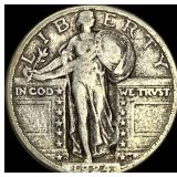 1924-D Silver Standing Liberty Quarter LIGHTLY CI