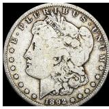 1892-S Silver Morgan Dollar NICELY CIRCULATED