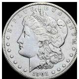 1901 Morgan Silver Dollar CLOSELY  UNCIRCULATED