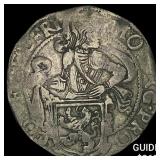 Netherlands, Friesland Silver 1/2 Lion Daalder NE