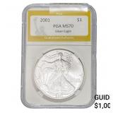 2001 Silver Eagle PGA MS70