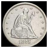 1875-S Twenty Cent Piece UNCIRCULATED