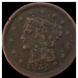 1851 Braided Hair Large Cent NEARLY UNCIRCULATED