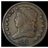 1832 Classic Head Half Cent LIGHTLY CIRCULATED