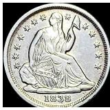 1838 Silver Half Dime HIGH GRADE