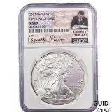 2017 Silver Eagle NGC MS69
