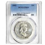 1952 Franklin Half Dollar PCGS PR65