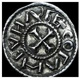 1095-1114 Hungary Coloman Silver Denar UNCIRCULATE