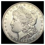 1883-S Silver Morgan Dollar CHOICE AU