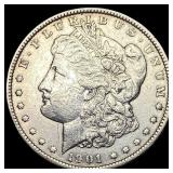 1901 Silver Morgan Dollar NEARLY UNCIRCULATED