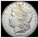 1898-S Silver Morgan Dollar CLOSELY UNCIRCULATED