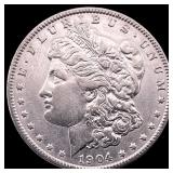 1904-O Silver Morgan Dollar CLOSELY UNCIRCULATED