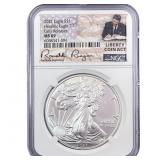 2021 Silver Eagle NGC MS69