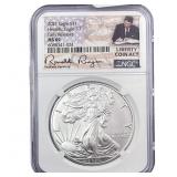 2021 Silver Eagle NGC MS69