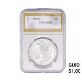 1904-O Morgan Silver Dollar PGA MS66
