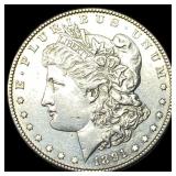 1891-S Silver Morgan Dollar CHOICE AU