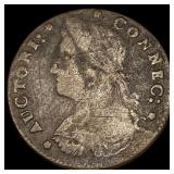 1787 Connecticut Copper Coin ABOUT UNCIRCULATED