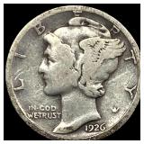 1926-S Mercury Dime NICELY CIRCULATED