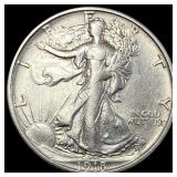 1918-S Walking Liberty Half Dollar CLOSELY  UNCIR