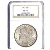 1903 Morgan Silver Dollar NGC MS64