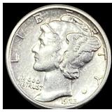 1925-S Silver Mercury Dime CLOSELY  UNCIRCULATED