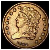 1832 Classic Head Half Cent CLOSELY  UNCIRCULATED