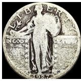 1927-S Silver Standing Liberty Quarter NICELY  CI