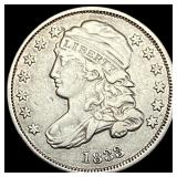 1833 Capped Bust Silver Dime CLOSELY  UNCIRCULATE