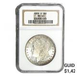 1880-O Morgan Silver Dollar NGC MS63